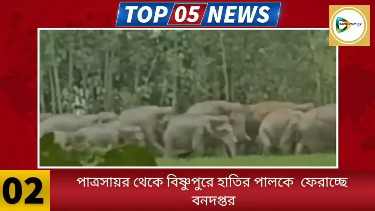 এক পলকে দেখে নিন জেলার পাঁচ বাছাই খবরের রাউন্ডআপ এক পলকে দেখে নিন জেলার পাঁচ বাছাই খবরের রাউন্ডআপ