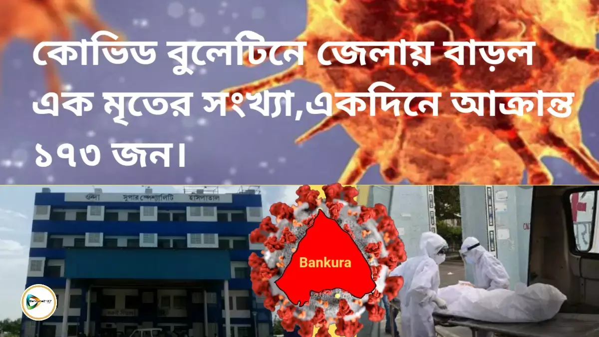 কোভিড বুলেটিনে জেলায় বাড়ল এক মৃতের সংখ্যা,একদিনে আক্রান্ত ১৭৩ জন। কোভিড বুলেটিনে জেলায় বাড়ল এক মৃতের সংখ্যা,একদিনে আক্রান্ত ১৭৩ জন।