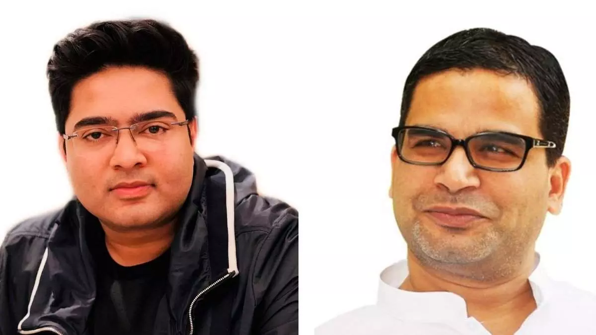 Trinamool MP Abhishek Banerjee and Prashant Kishor