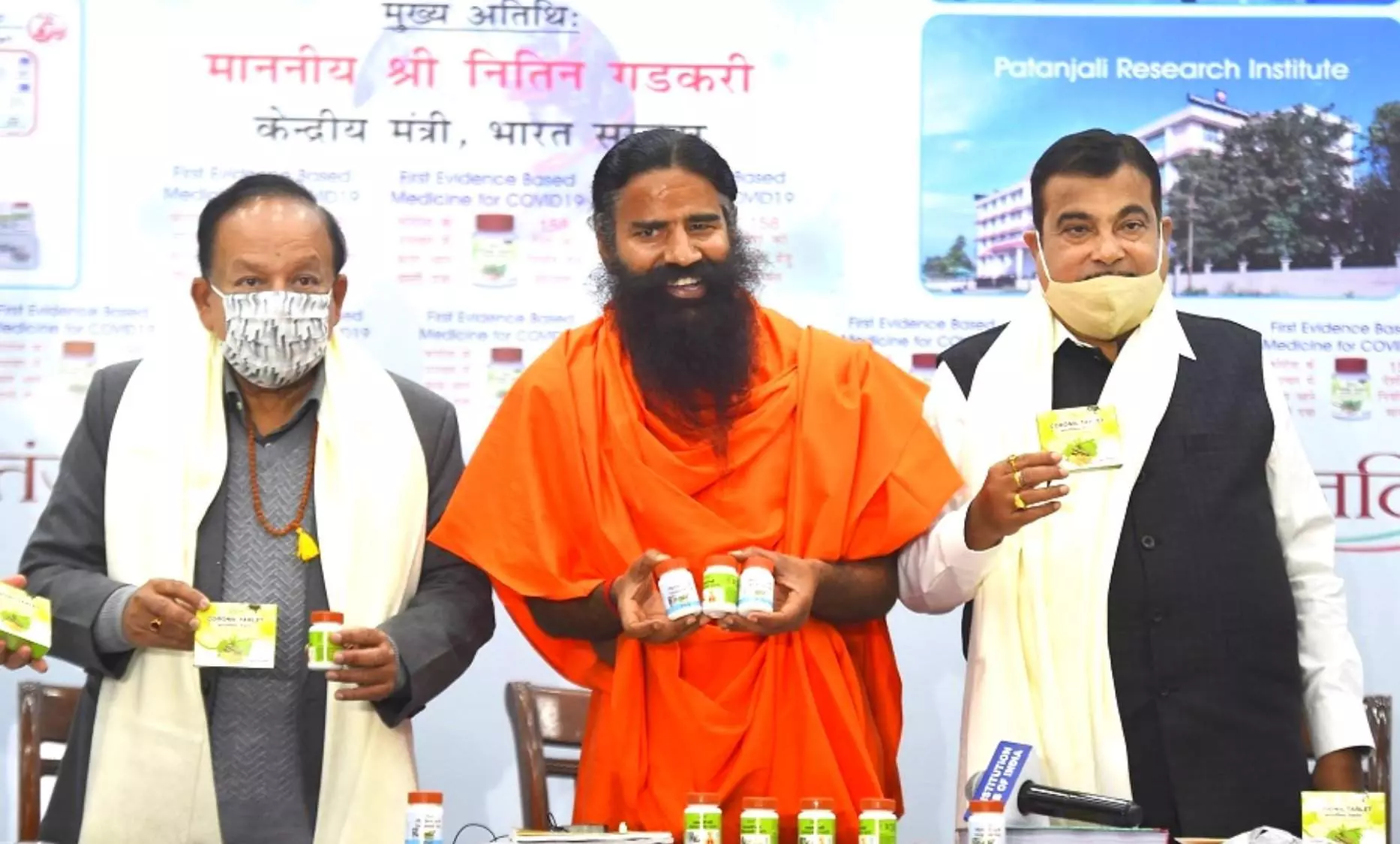 Patanjali “Coronil” Sparks Controversy as IMA pulls up the Health Minister for endorsing an unscientific medicine
