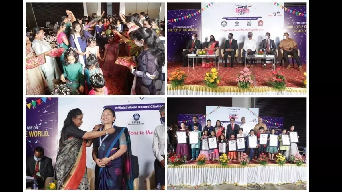 Little Indigo Students create history in 12 Hours Non Stop Talent Expressions and sets Elite World Records Little Indigo Students create history in 12 Hours Non Stop Talent Expressions and sets Elite World Records