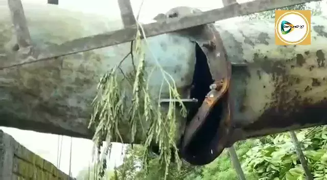 কালবৈশাখীর ঝড়ে লক্ষ্যাতড়া মহাশ্মশানের চুল্লি ভেঙ্গে বিপত্তি,মল্লায় ভাঙ্গল হরিনাম সংকীর্তনের মন্ডপ।