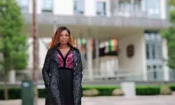 The ceremony acknowledged Ena Chartier as a beacon of courage and conviction The ceremony acknowledged Ena Chartier as a beacon of courage and conviction