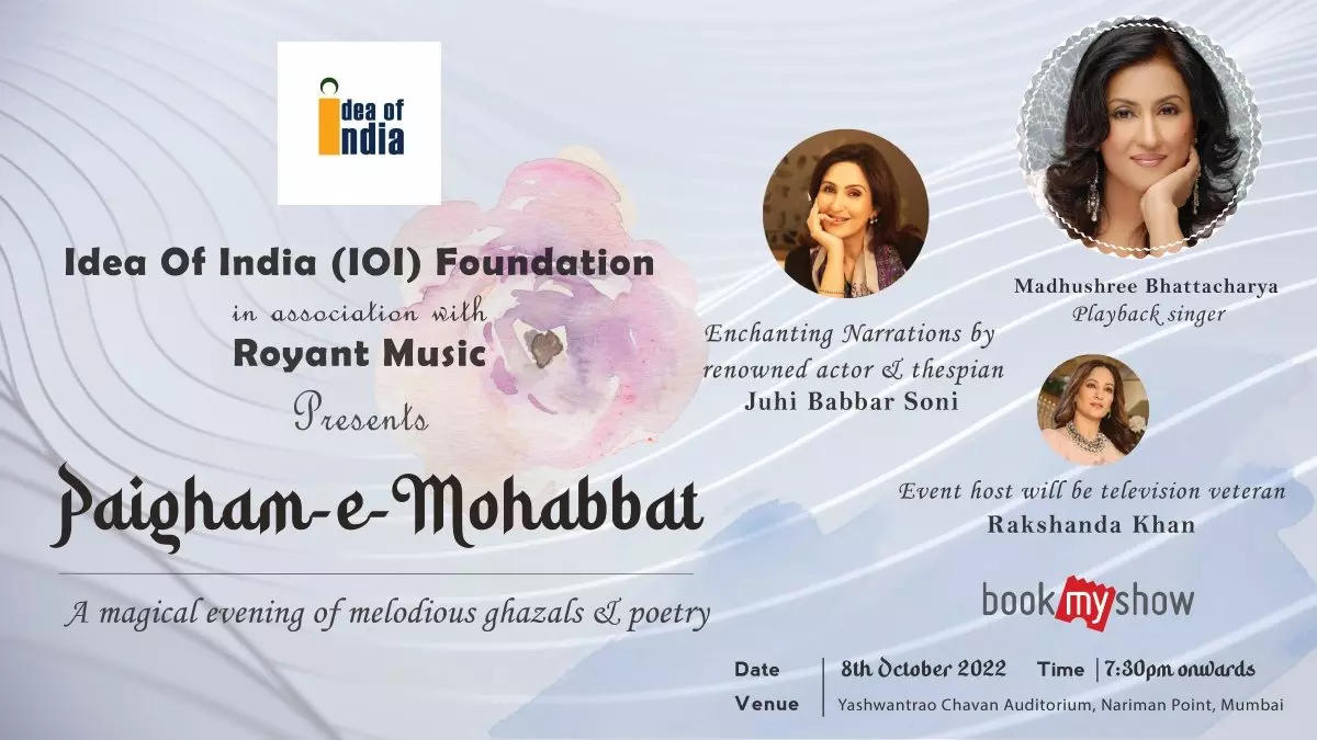 A Twilight Of Paigham-E-Mohabbat – A Ghazal Night by Idea of India (IOI Foundation)