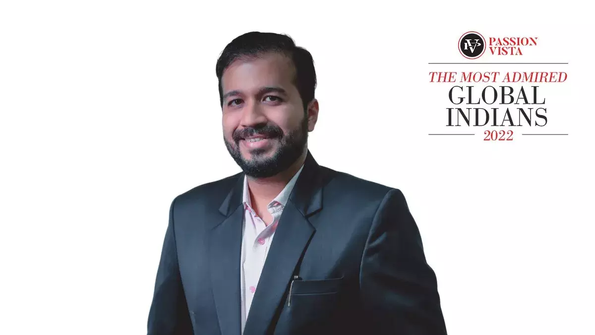 Passion Vista acknowledged Abhishek Lunkad’s inspiring journey as a trailblazer Passion Vista acknowledged Abhishek Lunkad’s inspiring journey as a trailblazer