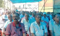 বকেয়া ডিএ সহ একগুচ্ছ দাবিতে পশ্চিমবঙ্গ রাজ্য সরকারি পেনশনার্স সমিতিরর বিক্ষোভ সমাবেশ ও ডিএম অফিসে ডেপুটেশন।