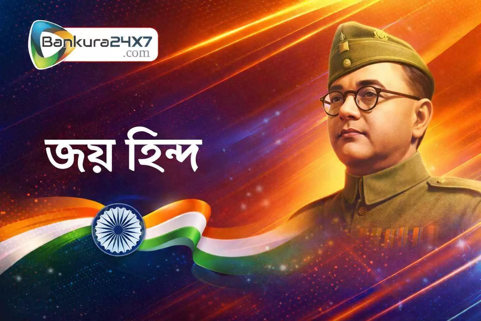 নেতাজী জয়ন্তী: স্বাধীনতার মহানায়ককে কুর্নিশ। নেতাজী জয়ন্তী: স্বাধীনতার মহানায়ককে কুর্নিশ।