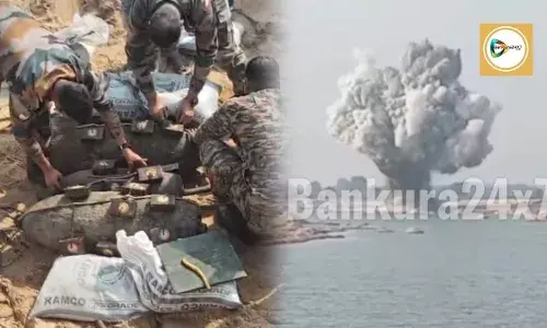 নিষ্ক্রিয় করতেই বিস্ফোরণ! কেঁপে উঠল ডিহিপাড়া—সোনামুখীতে  দামোদরে উদ্ধার হওয়া তিনটি মর্টার নিষ্ক্রিয় করল সেনা।