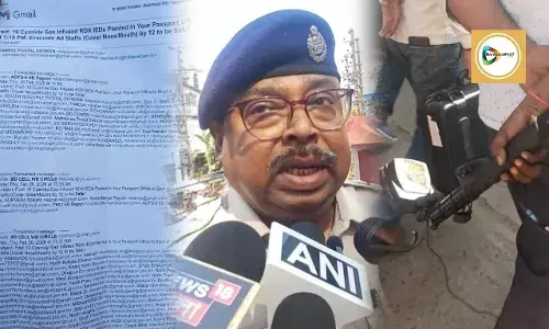 ভুয়ো মেইলে পোস্ট অফিসে বোমাতঙ্ক, তল্লাশির পর যা জানালেন জেলা পুলিশের ডিএসপি অরুনাভ দাস। ভুয়ো মেইলে পোস্ট অফিসে বোমাতঙ্ক, তল্লাশির পর যা জানালেন জেলা পুলিশের ডিএসপি অরুনাভ দাস।