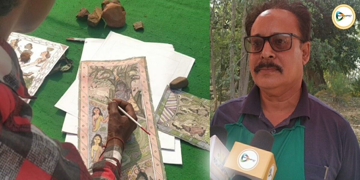 দুই বাংলার পট শিল্পীদের মেলবন্ধনে এবার ভরতপুরের পটচিত্রের পট পরিবর্তনের প্রয়াস জেলা পুলিশের। দুই বাংলার পট শিল্পীদের মেলবন্ধনে এবার ভরতপুরের পটচিত্রের পট পরিবর্তনের প্রয়াস জেলা পুলিশের।