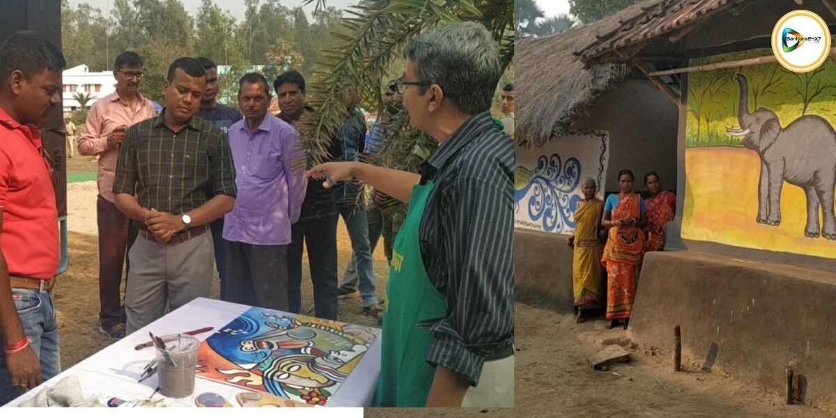 শুশুনিয়ায় ইকো ভিলেজ গড়ে, প্রকৃতি, পরিবেশ,পর্যটন ও কর্মসংস্থানের মিশেলে অভিনব সামাজিক প্রকল্প বাঁকুড়া পুলিশের।