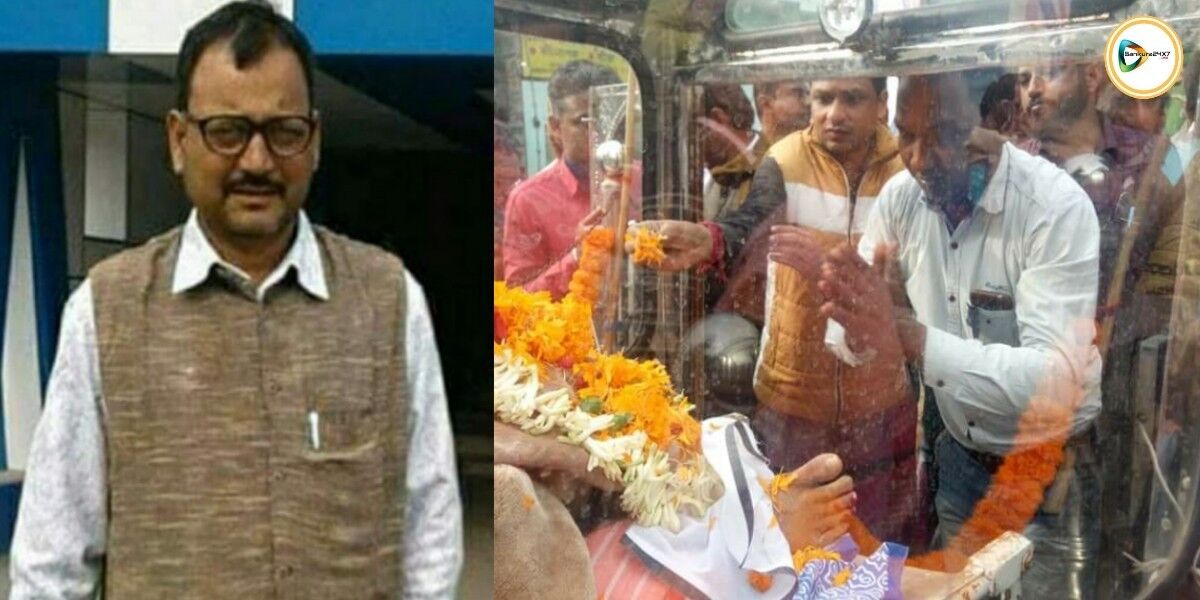 চলে গেলেন তৃণমূল নেতা আভাষ পান্ডে। গঙ্গাজলঘাটি জুড়ে শোকের ছায়া। চলে গেলেন তৃণমূল নেতা আভাষ পান্ডে। গঙ্গাজলঘাটি জুড়ে শোকের ছায়া।
