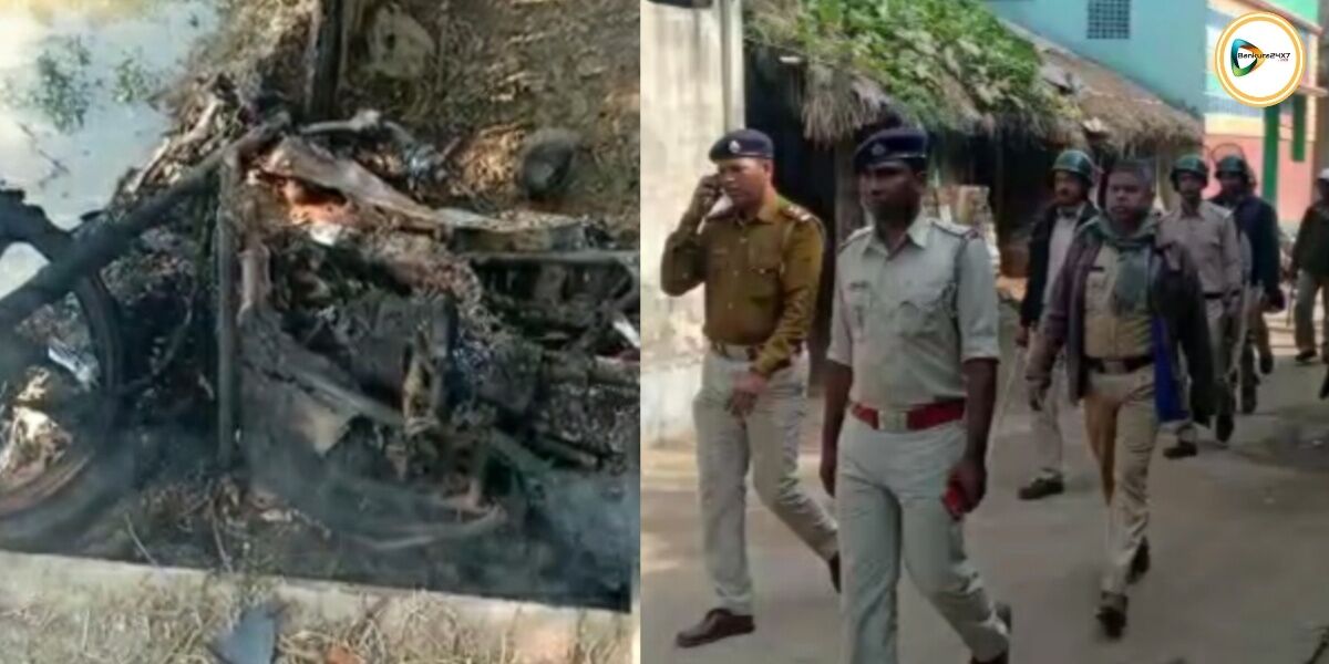 বড়জোড়ার চান্দাইয়ে তৃণমূল -বিজেপি সংঘর্ষ, পুড়ল মোটর বাইক,দোকানে ভাঙচুর,আহত ৫,এলাকায় পুলিশি টহল। বড়জোড়ার চান্দাইয়ে তৃণমূল -বিজেপি সংঘর্ষ, পুড়ল মোটর বাইক,দোকানে ভাঙচুর,আহত ৫,এলাকায় পুলিশি টহল।