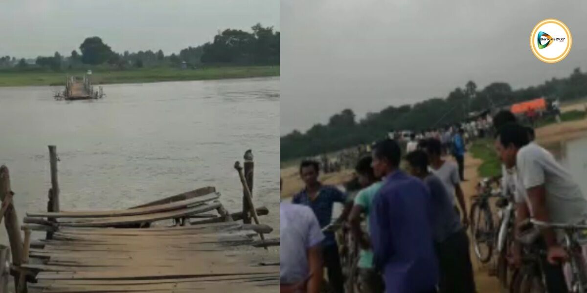শালতোড়ার দামোদরে জলের তোড়ে ভাঙল কাঠের সেতু! ব্যাহত বার্ণপুর ও আসানসোলে নিত্য যাতায়াত!