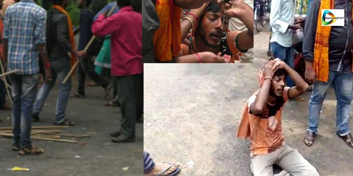 ছাত্র সংঘর্ষ ঘিরে উত্তাল পন্ডিত রঘুনাথ মুর্মু কলেজ! #দেখুন সংঘর্ষের লাইভ 🎦 ভিডিও। ছাত্র সংঘর্ষ ঘিরে উত্তাল পন্ডিত রঘুনাথ মুর্মু কলেজ! #দেখুন সংঘর্ষের লাইভ 🎦 ভিডিও।