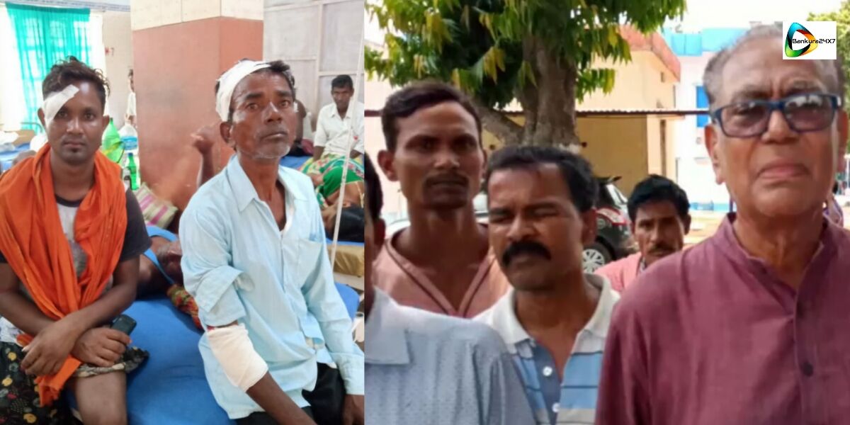 সিভিক ভলেন্টিয়ারদের বিরুদ্ধে কাটমানি নেওয়ার আভিযোগ দায়ের করায় পালটা হামলা,আহত ৫