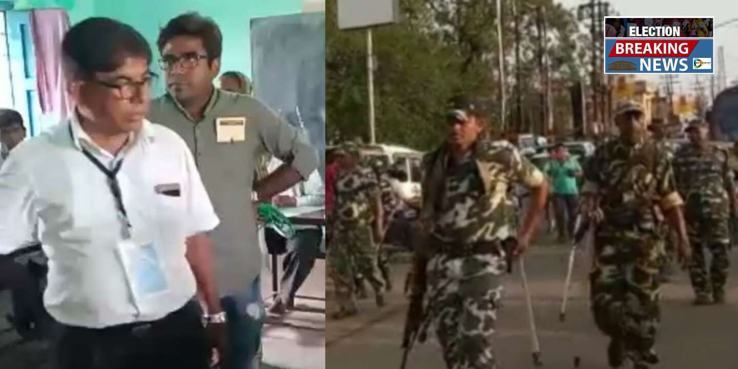 ভোটে বাহিনীর ভূমিকায় অসন্তোষ প্রকাশ করলেন বিজেপি প্রার্থী সুভাষ সরকার। ভোটে বাহিনীর ভূমিকায় অসন্তোষ প্রকাশ করলেন বিজেপি প্রার্থী সুভাষ সরকার।
