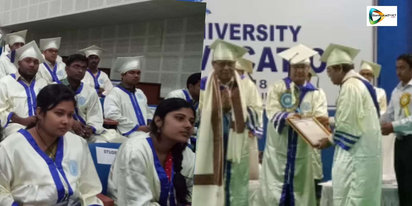 বাঁকুড়া বিশ্ববিদ্যালয়ের প্রথম সমাবর্তনে ডি,লিট পেয়ে আপ্লুত সঙ্গীত শিল্পী হৈমন্তী শুক্লা। বাঁকুড়া বিশ্ববিদ্যালয়ের প্রথম সমাবর্তনে ডি,লিট পেয়ে আপ্লুত সঙ্গীত শিল্পী হৈমন্তী শুক্লা।