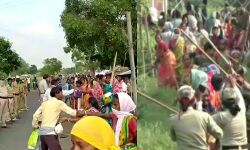 গ্রামপঞ্চায়েতের দুর্নীতি প্রতিবাদে মহিলাদের আন্দোলনে বেধড়ক  লাঠি চার্জ পুলিশের। উত্তাল হলুদকানালী! দেখুন ভিডিও প্রতিবেদন। গ্রামপঞ্চায়েতের দুর্নীতি প্রতিবাদে মহিলাদের আন্দোলনে বেধড়ক  লাঠি চার্জ পুলিশের। উত্তাল হলুদকানালী! দেখুন ভিডিও প্রতিবেদন।