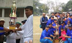 পুলিশ সুপার একাদশকে হারিয়ে এবারও বিজয়ী সাংবাদিক একাদশ। পরপর চারবার বিজয়ী হয়ে রেকর্ড গড়ল সাংবাদিকরা। পুলিশ সুপার একাদশকে হারিয়ে এবারও বিজয়ী সাংবাদিক একাদশ। পরপর চারবার বিজয়ী হয়ে রেকর্ড গড়ল সাংবাদিকরা।