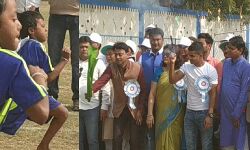 বাঁকুড়া স্টেডিয়ামে অনুষ্ঠিত হল ৩৭ তম প্রাথমিক স্কুল ক্রীড়া প্রতিযোগিতা। বাঁকুড়া স্টেডিয়ামে অনুষ্ঠিত হল ৩৭ তম প্রাথমিক স্কুল ক্রীড়া প্রতিযোগিতা।