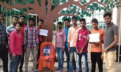 প্রিয়াঙ্কা রেড্ডি হত্যাকাণ্ডের প্রতিবাদে পথে নামল পি আর এম এস কলেজের এবিভিপি ইউনিট।