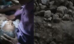 বর্ষনের জেরে ইন্দপুরের হাটগ্রামে দেওয়াল চাপা পড়ে বৃদ্ধার মৃত্যু।