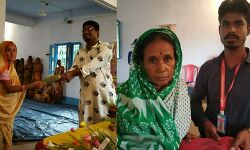 মহালয়ায় গদারডিহিতে দুস্থদের বস্ত্র বিতরণ করল চয়েস ফাউন্ডেশন। মহালয়ায় গদারডিহিতে দুস্থদের বস্ত্র বিতরণ করল চয়েস ফাউন্ডেশন।