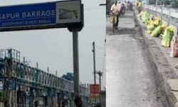 শুরু হতে চলেছে দূর্গাপুর ব্যারেজের রাস্তা সারাই, পন্যবাহী ভারী যান চলাচল নিষিদ্ধ করল প্রশাসন। শুরু হতে চলেছে দূর্গাপুর ব্যারেজের রাস্তা সারাই, পন্যবাহী ভারী যান চলাচল নিষিদ্ধ করল প্রশাসন।