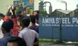 স্পঞ্জ আয়রন কারখানা সম্প্রসারণের গণ শুনানি থেকে গ্রামবাসীদের ঘাড় ধরে বের করে দেওয়ার অভিযোগ তৃণমূলের বিরুদ্ধে। মেজিয়ায় উত্তেজনা।