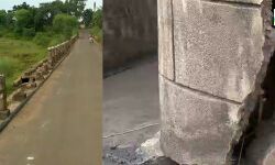 তালডাংরার জয়পন্ডা নদীর ভাঙ্গা সেতু দিয়েই নিত্য যাতায়াত, সারানোর দাবীতে সরব বাসিন্দারা। তালডাংরার জয়পন্ডা নদীর ভাঙ্গা সেতু দিয়েই নিত্য যাতায়াত, সারানোর দাবীতে সরব বাসিন্দারা।