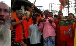 কাটমানির প্রতিবাদ সভা মঞ্চে ৩০০ সংখ্যালঘু সম্প্রদায়ের মানুষের বিজেপিতে যোগদান বড়জোড়ায়।