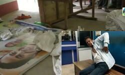 তালডাংরায় তৃণমূল পার্টি অফিসে হামলা,নেতাদের মারধর, অভিযুক্ত বিজেপি!