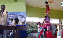 জাতীয় ক্রীড়া ও শক্তি সংঘের উদ্যোগে অনুষ্ঠিত হয়ে গেল জঙ্গলমহলের পিছিয়ে পড়া আদিবাসী পড়ুয়াদের ক্রীড়াও শারীরশিক্ষা শিবির। জাতীয় ক্রীড়া ও শক্তি সংঘের উদ্যোগে অনুষ্ঠিত হয়ে গেল জঙ্গলমহলের পিছিয়ে পড়া আদিবাসী পড়ুয়াদের ক্রীড়াও শারীরশিক্ষা শিবির।