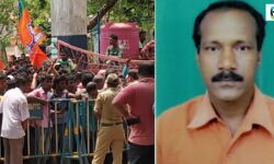 বিজেপি কর্মী তন্ময় সাঁতরার মৃত্যুর প্রতিবাদে জয়পুর থানা ঘেরাও করে তুমুল বিক্ষোভ বিজেপির। বিজেপি কর্মী তন্ময় সাঁতরার মৃত্যুর প্রতিবাদে জয়পুর থানা ঘেরাও করে তুমুল বিক্ষোভ বিজেপির।