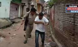 শহরের আশ্রম পাড়ায় বিজেপি - তৃণমূলে সংঘর্ষ, ব্যপক ইট বৃষ্টি! #দেখুন 🎦 ভিডিও।