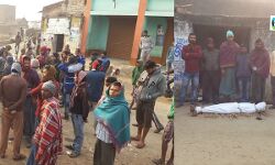 পথ দূর্ঘটনায় ছাত্রের মৃত্যু, মরদেহ রাস্তায় ফেলে অবরোধ- বিক্ষোভ শালতোড়ার পাবড়ায়।