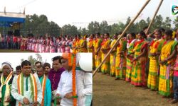 জঙ্গলমহলে শুভেচ্ছা বিনিময় সভার মাধ্যমে জন সংযোগ তৃণমূলের।