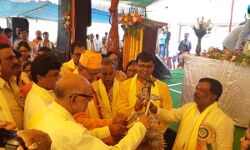 শতবর্ষেে পড়ল গঙ্গাজলঘাটির চৌশাল উচ্চ বিদ্যালয়। আজ সূচনা হল শতবর্ষ বরন অনুষ্ঠানের।