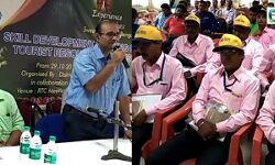 জেলার পর্যটন পরিষেবা উন্নত করতে, প্রশিক্ষণ দিয়ে ৮৬ জন টুরিস্ট রিসোর্স পার্সন তৈরীর কাজে নামল প্রশাসন। জেলার পর্যটন পরিষেবা উন্নত করতে, প্রশিক্ষণ দিয়ে ৮৬ জন টুরিস্ট রিসোর্স পার্সন তৈরীর কাজে নামল প্রশাসন।