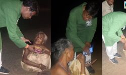 মানবিক শ্যামল সাঁতরা! ভিন রাজ্যের এক ক্ষুধার্ত বৃদ্ধাকে জয়পুর জঙ্গল পথে উদ্ধার করে বাড়ী ফেরানোর উদ্যোগ! মানবিক শ্যামল সাঁতরা! ভিন রাজ্যের এক ক্ষুধার্ত বৃদ্ধাকে জয়পুর জঙ্গল পথে উদ্ধার করে বাড়ী ফেরানোর উদ্যোগ!